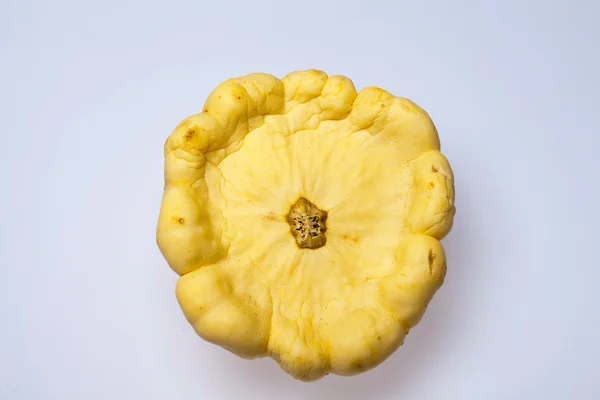 Zucchini (patison) isolated on white — Stock Photo, Image