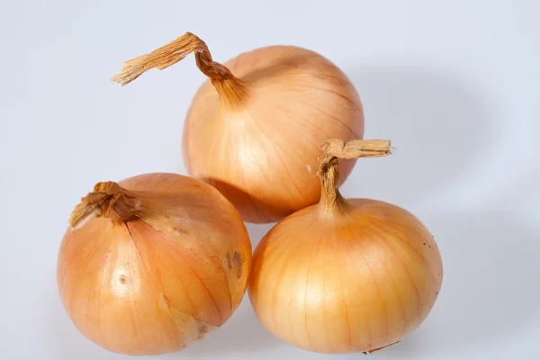 Onions isolated over white background — Stock Photo, Image