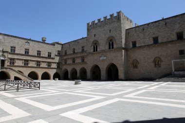 The Palace of the Grand Master of the Knights of Rhodes clipart