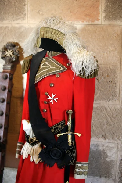 Aanbiedingen uniformen de ridders van malta — Stockfoto