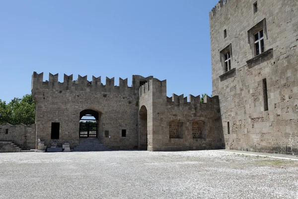 The Palace of the Grand Master of the Knights of Rhodes — Stock Photo, Image