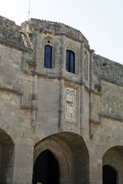 Rodos - Ortaçağ bina hastane Şövalyeleri.