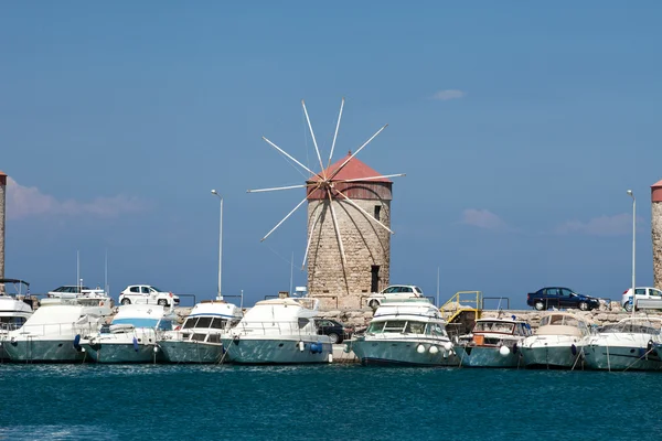 Port de Mandraki, Rhodes — Photo