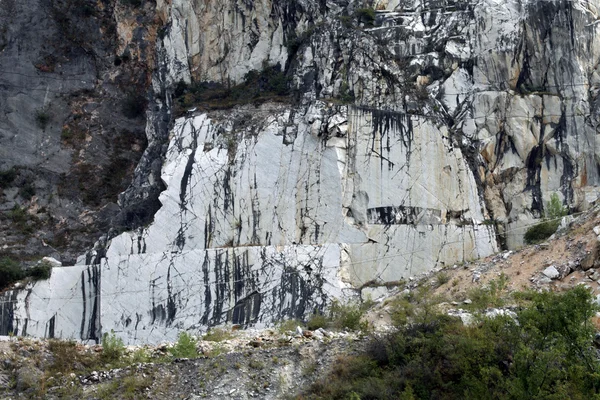 Cartierele de marmură Alpii Apuan — Fotografie, imagine de stoc