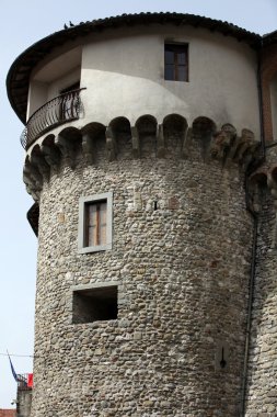 Castelnuovo di garfagnana - ariosto'nın Kalesi.