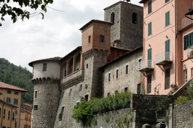 Castelnuovo di garfagnana - ariosto'nın Kalesi.