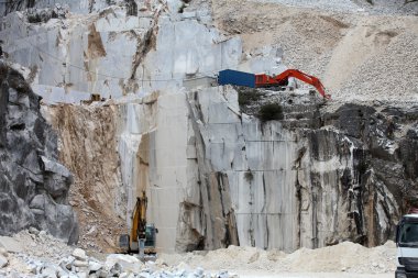 The Marble Quarries - Apuan Alps clipart