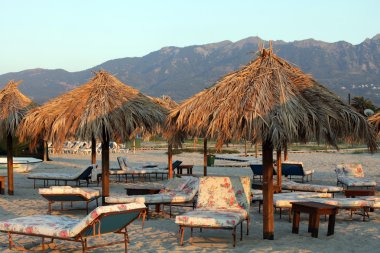 Greece. Kos island. Tigaki beach. clipart