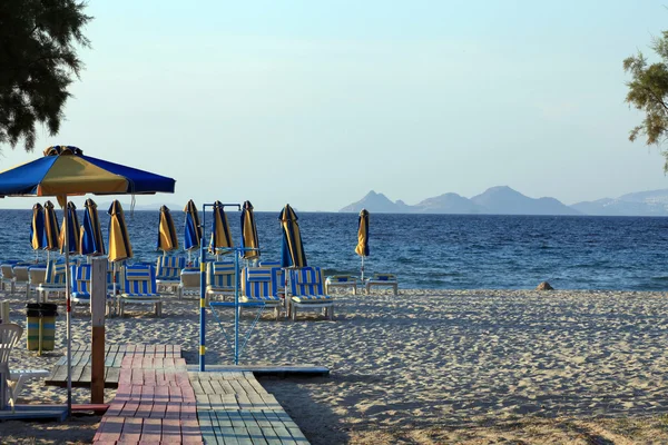 Греція. острів Кос. пляж Тігакі. — стокове фото