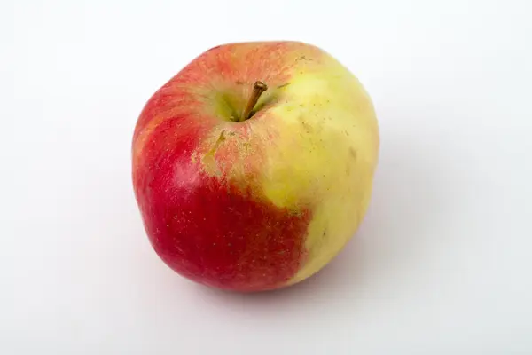 stock image Red apple on a white background