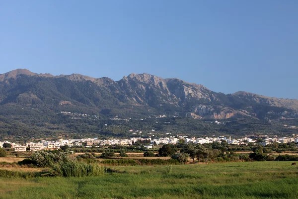 stock image View from Tigaki on the Zia village