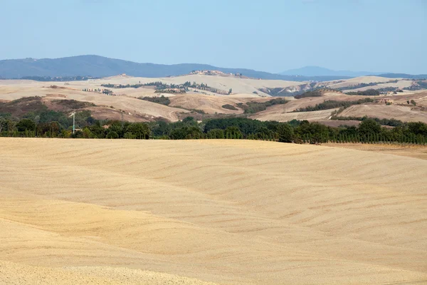 Toscanas landskap. Italia – stockfoto