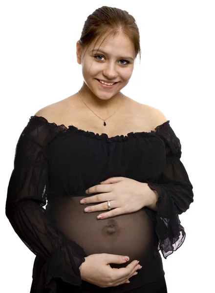 Young happy mother — Stock Photo, Image