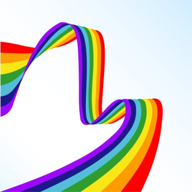 abstract rainbow clipart