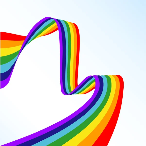 抽象的な虹 — ストックベクタ