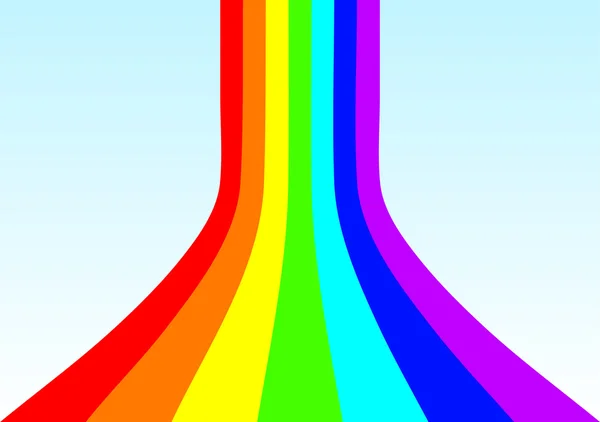 Regenboog — Stockvector