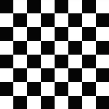 Checkerboard Seamless Pattern Black and White clipart