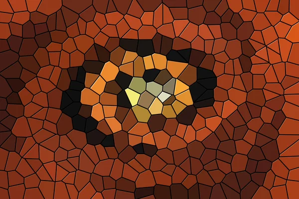 Patrón de mosaico marrón Imagen De Stock