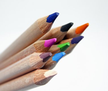 Colored pencils clipart