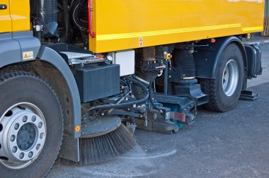 Street sweeper clipart