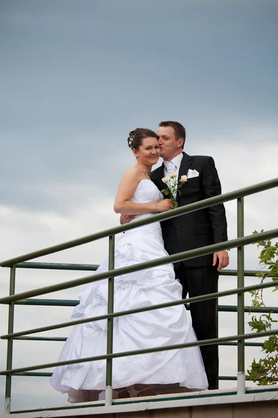 Joven pareja de boda —  Fotos de Stock