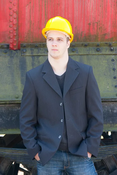 Jovem engenheiro — Fotografia de Stock
