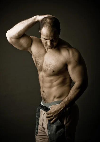 Mature bodybuilder — Stock Photo, Image