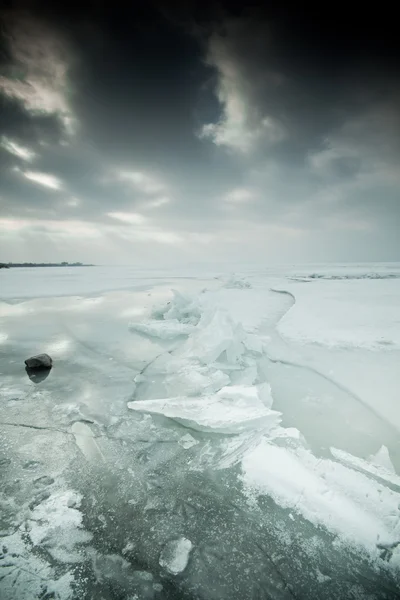 冰湖 — 图库照片
