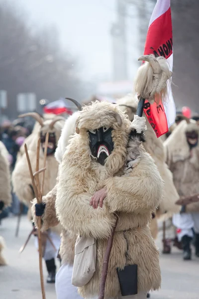 stock image Mohacsi Busojaras carnival