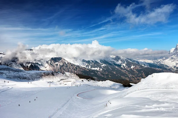 Pista de esquí . —  Fotos de Stock