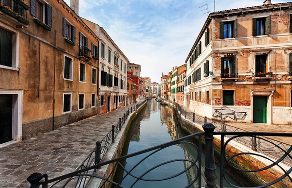 Venedig. Venezianischer Kanal. Stockbild