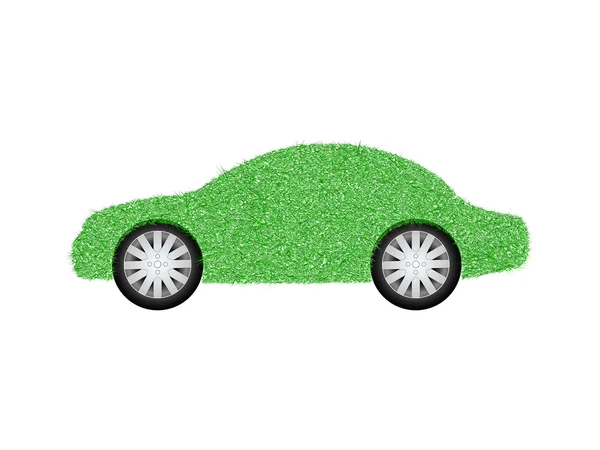 stock vector Green Energy Car Concept - Vector Design