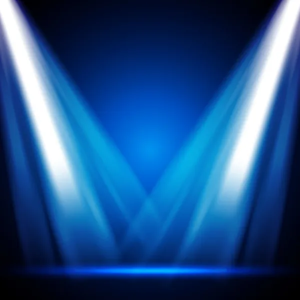 Vektor-Bühnenbeleuchtung — Stockvektor