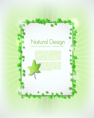 Doğa Sayfa süsleme