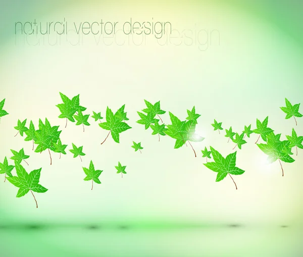 Design vectoriel nature fraîche — Image vectorielle