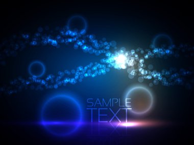 Abstract glow background - EPS10 Design clipart