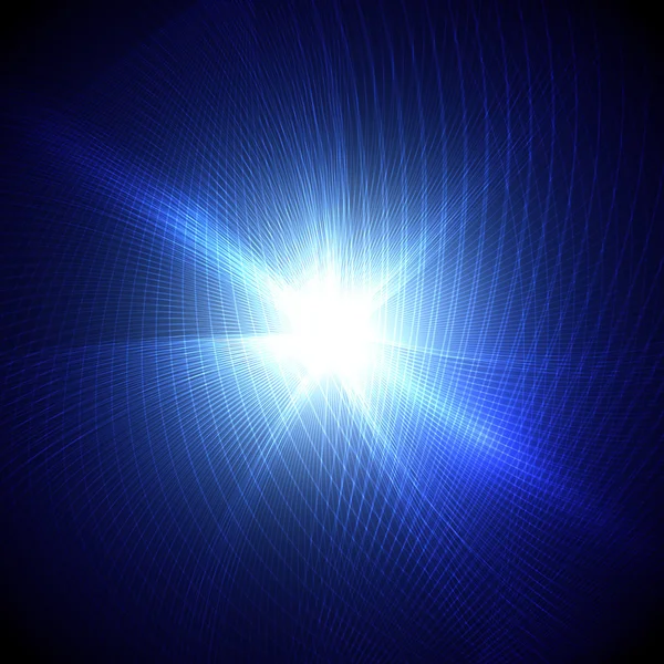 Conception de vecteur d'éclatement bleu — Image vectorielle