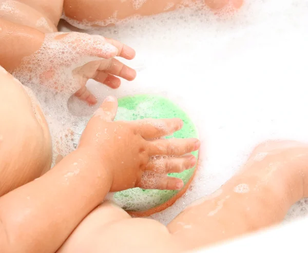 Bebé Bañándose —  Fotos de Stock