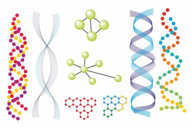 Chemical background clipart