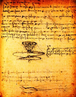 Leonardo's engineering clipart