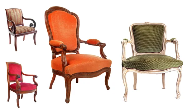 Антикварные стулья — стоковое фото