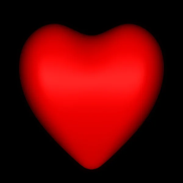 Coeur rouge — Stock fotografie