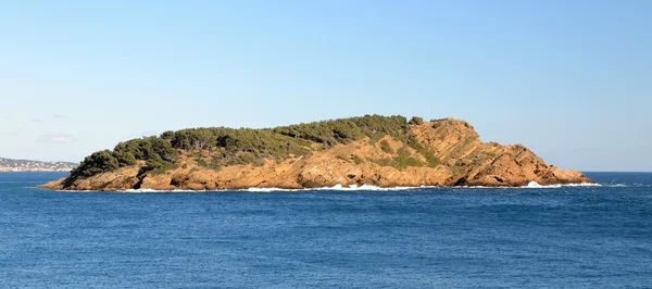 Het eiland groen la ciotat — Stockfoto
