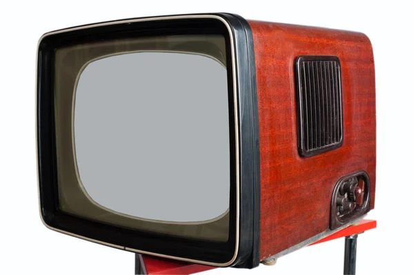 Antigo aparelho de televisão — Fotografia de Stock