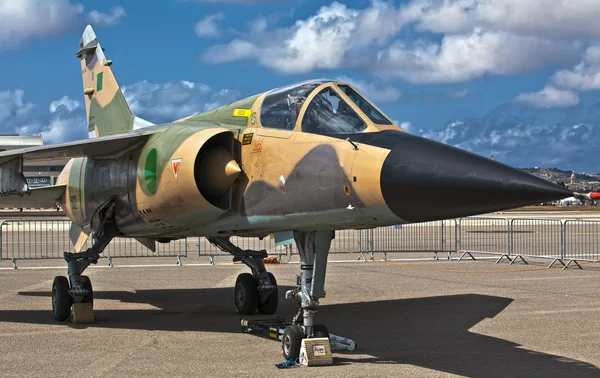 リビアの空軍蜃気楼 f1 reg 502 ストック写真