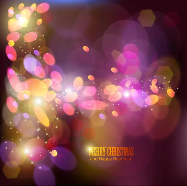 Fondo de Navidad elegante con lugar para el texto. Vector Illustr — Vector de stock