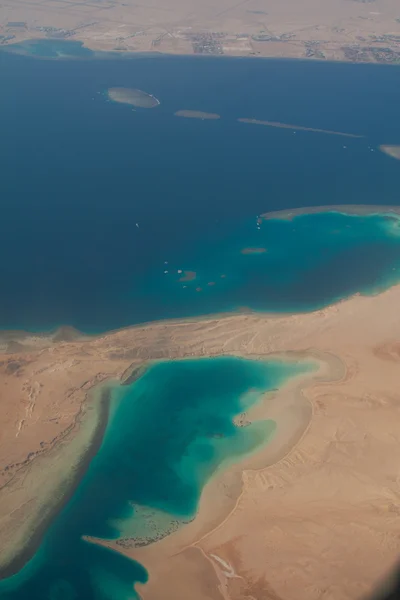 Recifes de coral no Mar Vermelho. Sinai. Egipto — Fotografia de Stock