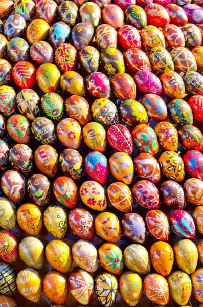 stock image Paskhal eggs exposition