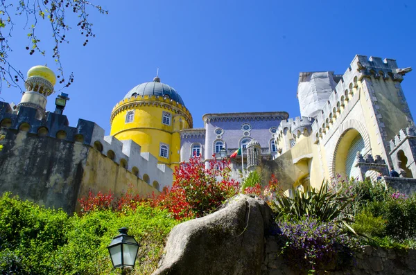 Pałac Penii. Jestem Sintra. Portugalia — Zdjęcie stockowe