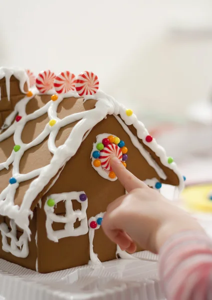 Lebkuchenhaus — Stockfoto